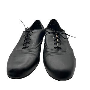 Coast Leather Sole Jazz Dance Shoes Lace Up Made in USA Womens 8 (fits like 9)